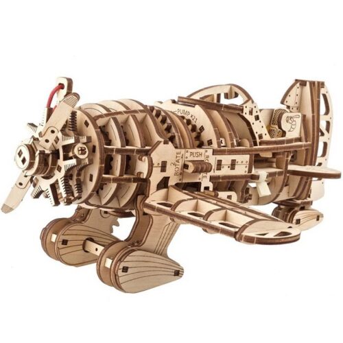 3D mechanický model - Letadlo Mad Hornet Airplane (Ugears)