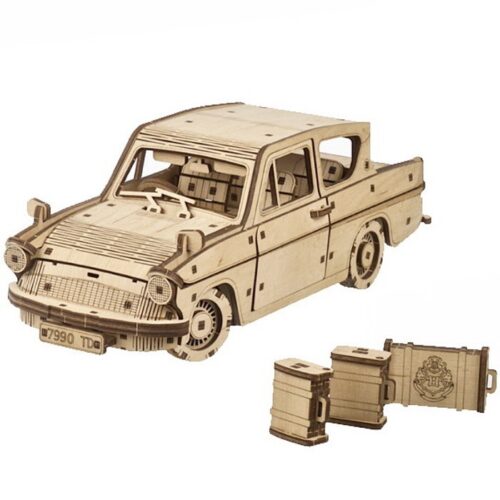 3D mechanický model - Auto Flying Ford Anglia, Harry Potter (Ugears)