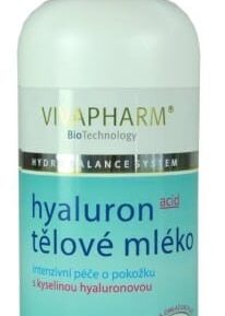 VIVACO Tělové mléko s kyselinou hyaluronovou VIVAPHARM 400ml
