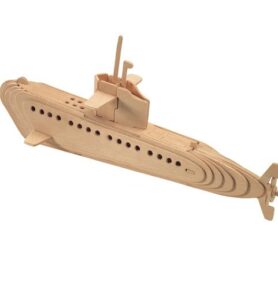 3D Puzzle přírodní - Ponorka