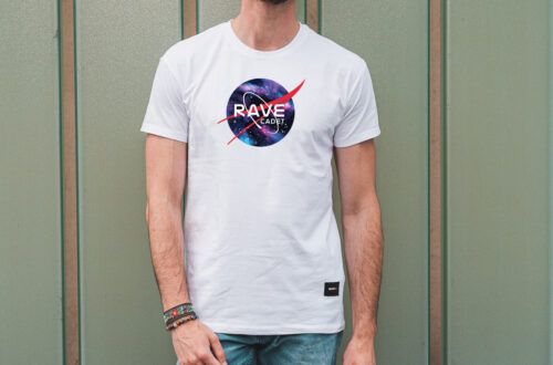 Bílé tričko | Rave Cadet Velikost: XXL