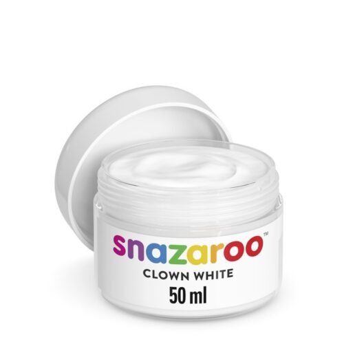 Snazaroo - Barva 50ml, Bílá klaunská (Clown White)