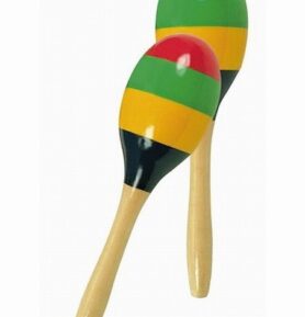 Hudba - Rumbakoule Maracas pruhované, 2ks (Bino)
