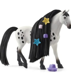 Schleich - Kůň s česací hřívou, Knabstrupský hřebec