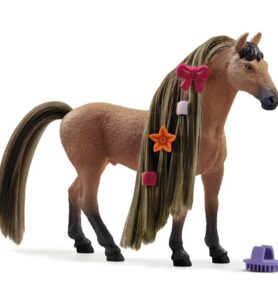Schleich - Kůň s česací hřívou, Achaltekinský hřebec