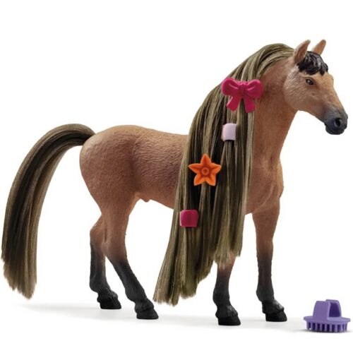 Schleich - Kůň s česací hřívou, Achaltekinský hřebec