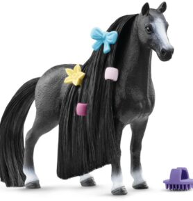 Schleich - Kůň s česací hřívou, Quarter Horse klisna černá