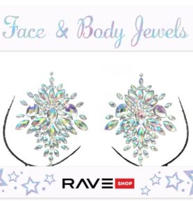 RAVE Samolepící kamínky na prsa 9.0 | Diamond