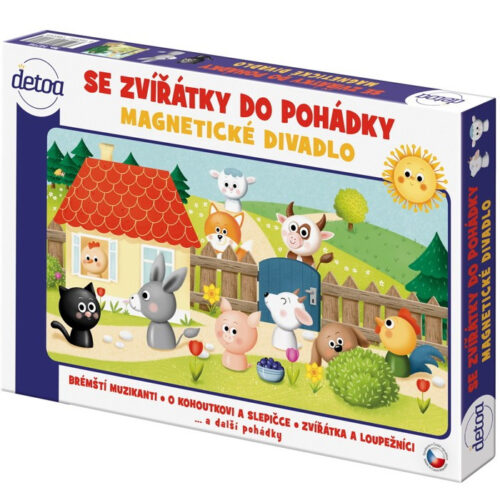 Magnetické divadlo - Se zvířátky do pohádky (Detoa)