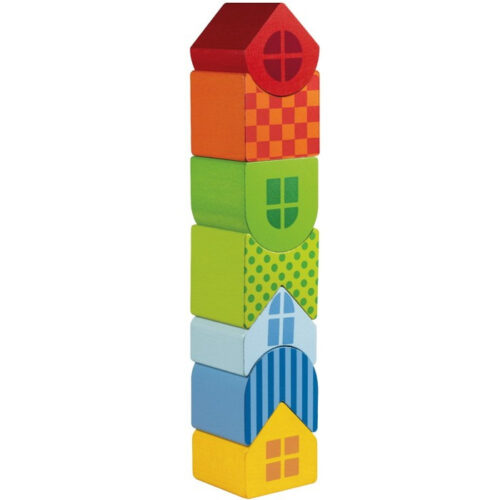 Skládačka - Pyramida dřevěná (Detoa)
