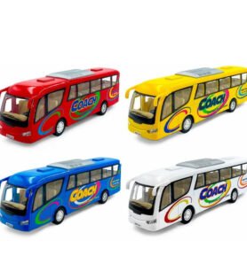 Kovový model - Autobus zájezdní Coach, 18cm, 1ks