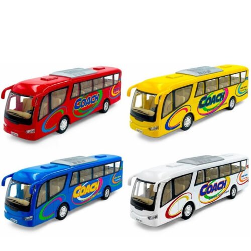 Kovový model - Autobus zájezdní Coach, 18cm, 1ks