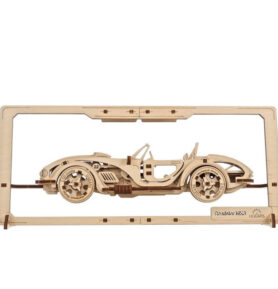 3D model - 2.5D puzzle auto Roadster MK3 (Ugears)
