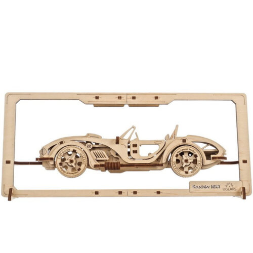3D model - 2.5D puzzle auto Roadster MK3 (Ugears)
