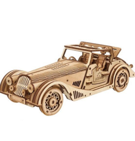 3D mechanický model - Auto Rapid Mouse sportovní (Ugears)