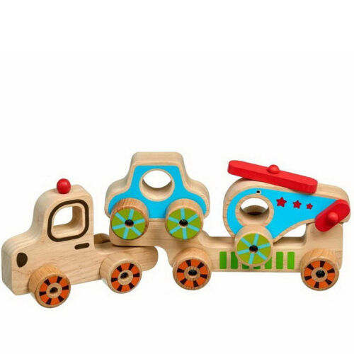Auto - Můj první kamion dřevěná skládačka (Lucy & Leo)
