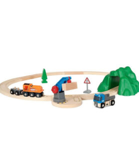 Vláčkodráha Brio - Nákladní set, 19 dílů