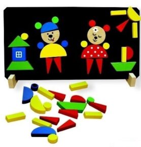 Puzzle magnetické - Medvědi (Detoa)