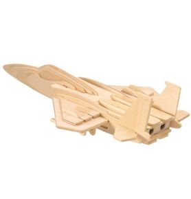 3D Puzzle přírodní - Stíhačka F-15