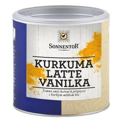 Sonnentor Kurkuma Latte vanilka - směs koření bio k přípravě nápoje, 230g
