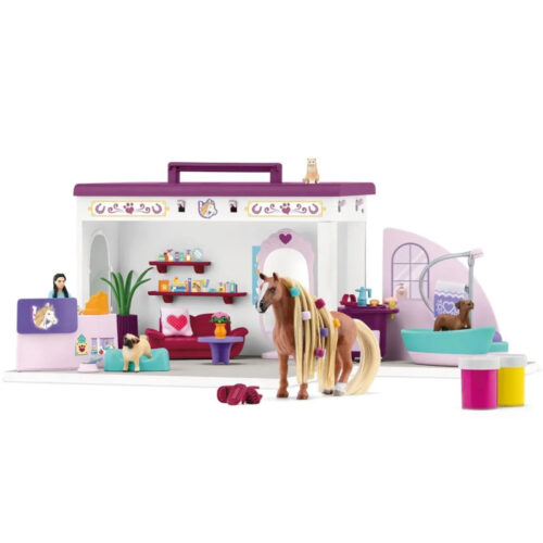Schleich - Koňský salón, Sofiin salon krásy pro mazlíčky