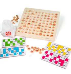 Společenská hra - Bingo tradiční dřevěné (Bigjigs)