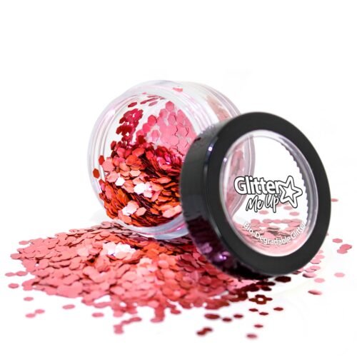 PaintGlow Bio třpytky | Chunky Glitter Barva: Chiffon Rose