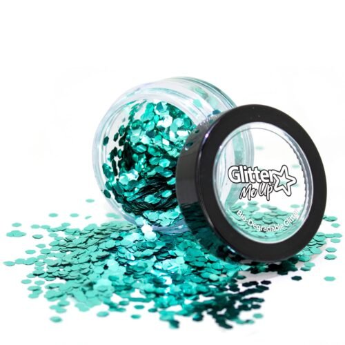 PaintGlow Bio třpytky | Chunky Glitter Barva: Aqua Marine
