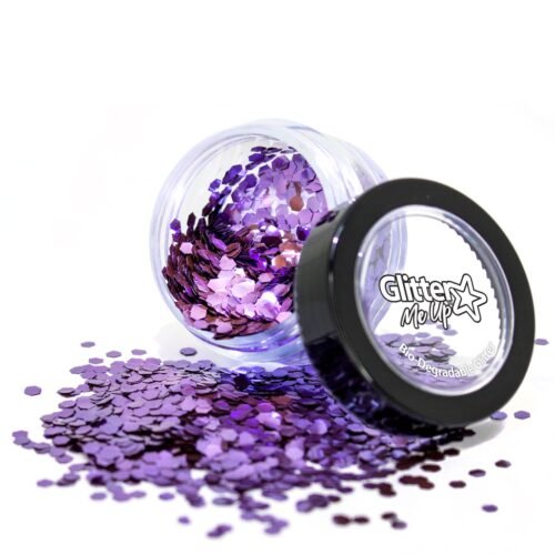 PaintGlow Bio třpytky | Chunky Glitter Barva: Parma Violet