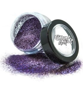 PaintGlow Mini bio tělové třpytky Barva: Parma Violet