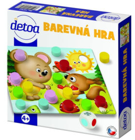 Puzzle pro nejmenší - Vkládačka, Barevná hra (Detoa)