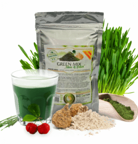Bio-Detox Green MIX prášek ze směsi Superpotravin 220g