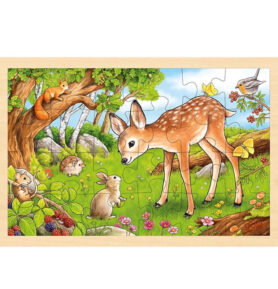 Puzzle na desce - Koloušek, 24 dílků (Goki)