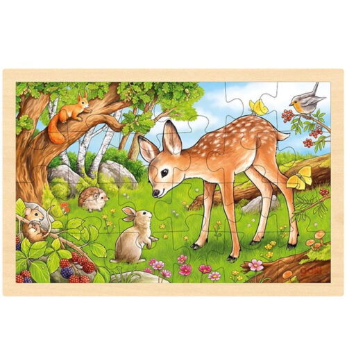 Puzzle na desce - Koloušek, 24 dílků (Goki)