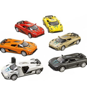Kovový model - Auto Momentum se světlem a zvukem, 14cm, 1ks