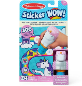 Samolepky - Sticker WOW!, Jednorožec (M&D)