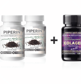 Bio-Detox Piperin 20mg 2 + 1 Kolagen Anti-Age120tbl ZDARMA