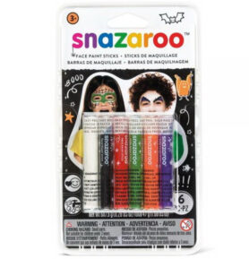 Snazaroo - Tužky na obličej, 6 barev, Strašidla