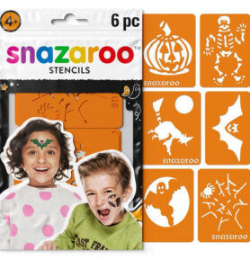 Snazaroo - Šablony na obličejové barvy 6ks, Strašidla