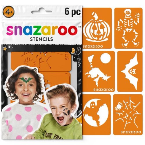 Snazaroo - Šablony na obličejové barvy 6ks, Strašidla