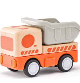 Auto - Dřevo-plast, Nakladač se zvuky a světlem na setrvačník (Woody)