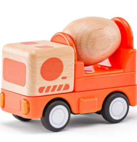 Auto - Dřevo-plast, Míchačka se zvuky a světlem na setrvačník (Woody)