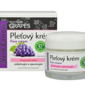 VIVACO Pleťový krém s hroznovým olejem HERB EXTRACT
