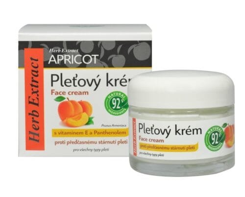 VIVACO Pleťový krém s meruňkovým olejem HERB EXTRACT