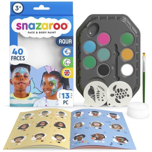 Snazaroo - Sada 8 barev na obličej, Vodní svět
