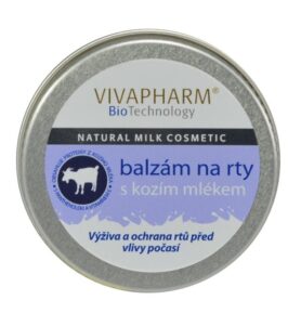 VIVAPHARM Balzám na rty s kozím mlékem PUDLO