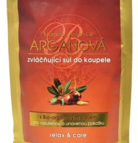 VIVAPHARM Sůl do koupele s BIO arganovým olejem BODY TIP