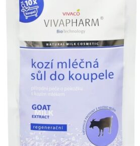 Sůl do koupele s kozím mlékem VIVAPHARM