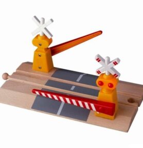 Vláčkodráha přejezd - Interaktivní elektronické závory (Maxim)