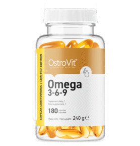 OstroVit Omega 3-6-9 180 kapslí